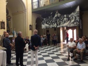 INAUGURAZIONE MOSTRA CRISTI E MIGRANTI, AGOSTO 2018